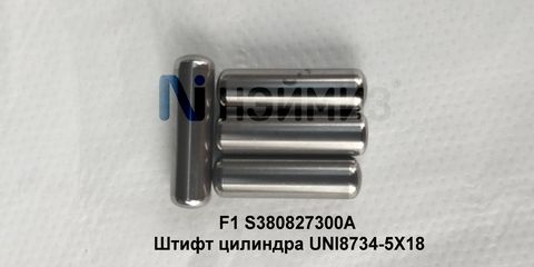 S380827300A Штифт цилиндра UNI8734-5X18 F1